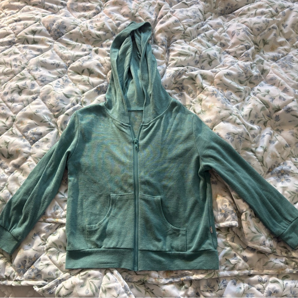 Kyte BABY Bamboo Jersey Hoodie in Cove
